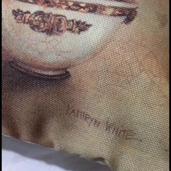 New Kathryn White design throw accent pillow 17" - Picture 3 of 6